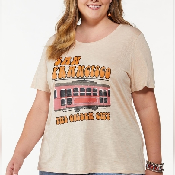 NWT SAN FRANCISCO GRAPHIC TEE - Picture 1 of 6